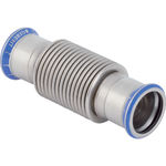 Compensador axial Geberit Mapress Acero Inoxidable con manguitos de compresión, referencia 33932: d'=15mm